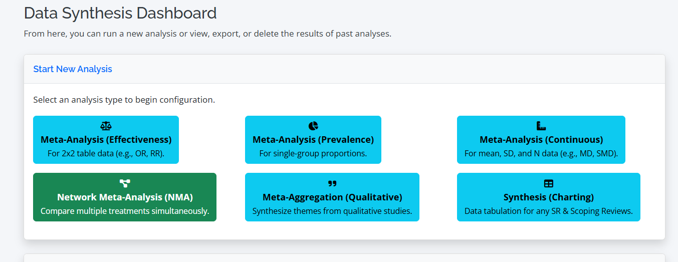 Integrated Meta-Analysis Tools