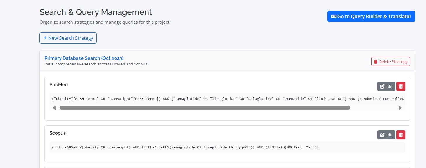 Guide: Managing Search Queries & Strategies